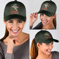 Tuskegee Airmen 332nd Spit Fire Classic Cap Camo Moss Green - Wonder Print Shop