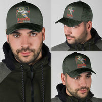 Tuskegee Airmen 332nd Spit Fire Classic Cap Camo Moss Green - Wonder Print Shop
