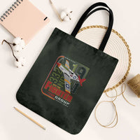 Tuskegee Airmen 332nd Spit Fire Tote Bag Camo Moss Green - Wonder Print Shop