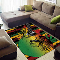 Personalised Reggae Soul Area Rug Sketch Style LT7 - Wonder Print Shop