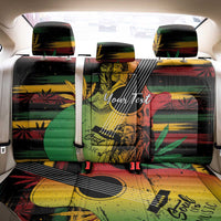 Personalised Reggae Soul Back Car Seat Cover Sketch Style LT7 - Wonder Print Shop