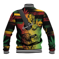 Personalised Reggae Soul Baseball Jacket Sketch Style LT7 - Wonder Print Shop