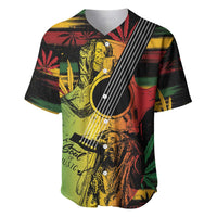Personalised Reggae Soul Baseball Jersey Sketch Style LT7 - Wonder Print Shop
