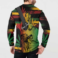 Personalised Reggae Soul Button Sweatshirt Sketch Style LT7 - Wonder Print Shop