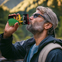 Personalised Reggae Soul 4 in 1 Can Cooler Tumbler Sketch Style LT7 - Wonder Print Shop