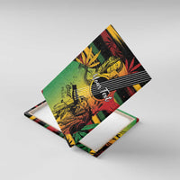 Personalised Reggae Soul Canvas Wall Art Sketch Style LT7 - Wonder Print Shop