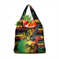 Personalised Reggae Soul Grocery Bag Sketch Style