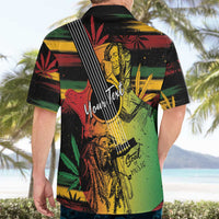 Personalised Reggae Soul Hawaiian Shirt Sketch Style - Wonder Print Shop