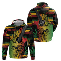 Personalised Reggae Soul Hoodie Sketch Style - Wonder Print Shop