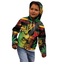 Personalised Reggae Soul Kid Hoodie Sketch Style - Wonder Print Shop