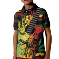 Personalised Reggae Soul Kid Polo Shirt Sketch Style - Wonder Print Shop