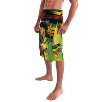 Personalised Reggae Soul Lavalava Sketch Style - Wonder Print Shop