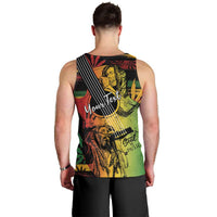 Personalised Reggae Soul Men Tank Top Sketch Style - Wonder Print Shop