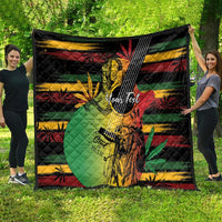 Personalised Reggae Soul Quilt Sketch Style - Wonder Print Shop