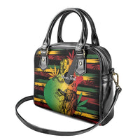 Personalised Reggae Soul Shoulder Handbag Sketch Style