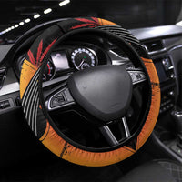Reggae Soul Steering Wheel Cover Sketch Style - Wonder Print Shop
