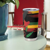 Personalised Reggae Soul Tumbler Cup Sketch Style - Wonder Print Shop