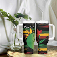Personalised Reggae Soul Tumbler With Handle Sketch Style - Wonder Print Shop