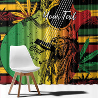 Personalised Reggae Soul Window Curtain Sketch Style - Wonder Print Shop