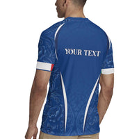 Italy Rugby Personalized Rugby Jersey Azzurro Savoia - Renaissance Inspired
