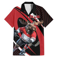 Canada Hockey Personalized Family Matching Mermaid Dress and Hawaiian Shirt Go Canada Go