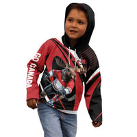 Canada Hockey Personalized Kid Hoodie Go Canada Go