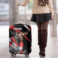 Canada Hockey Personalized Luggage Cover Go Canada Go