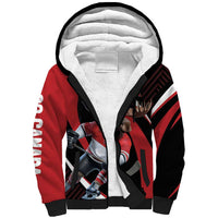 Canada Hockey Personalized Sherpa Hoodie Go Canada Go