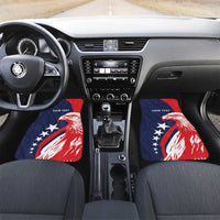 USA Hockey Personalized Eagle Car Mats Shoot For The Stars