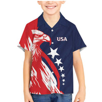 USA Hockey Personalized Eagle Family Matching Mermaid Dress and Hawaiian Shirt Shoot For The Stars