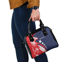 USA Hockey Personalized Eagle Shoulder Handbag Shoot For The Stars