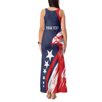 USA Hockey Personalized Eagle Tank Maxi Dress Shoot For The Stars