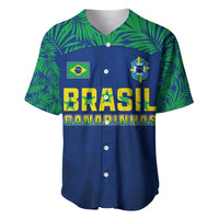 Personalised Brazil Football Baseball Jersey Women's WC 2023 Selecao LT7 - Wonder Print Shop