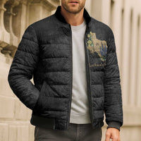Pray for Texas Bomber Puffer Jacket Hill Country Strong - Wonder Print Shop