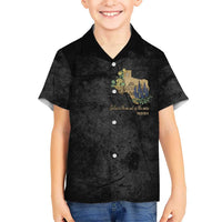 Pray for Texas Kid Hawaiian Shirt Hill Country Strong - Wonder Print Shop