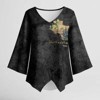 Pray for Texas Kimono Sleeve Blouse Hill Country Strong - Wonder Print Shop