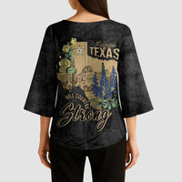 Pray for Texas Kimono Sleeve Blouse Hill Country Strong - Wonder Print Shop