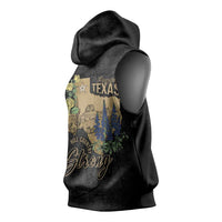 Pray for Texas Sleeveless Hoodie Hill Country Strong - Wonder Print Shop