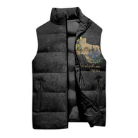 Pray for Texas Sleeveless Puffer Jacket Hill Country Strong - Wonder Print Shop