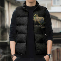 Pray for Texas Sleeveless Puffer Jacket Hill Country Strong - Wonder Print Shop