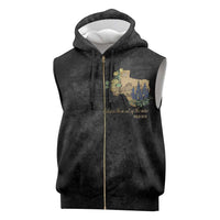 Pray for Texas Sleeveless Zip Hoodie Hill Country Strong - Wonder Print Shop
