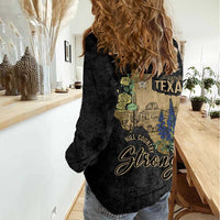 Pray for Texas Women Casual Shirt Hill Country Strong - Wonder Print Shop