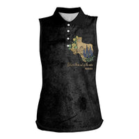 Pray for Texas Women Sleeveless Polo Shirt Hill Country Strong - Wonder Print Shop