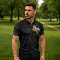 Pray for Texas Zipper Polo Shirt Hill Country Strong - Wonder Print Shop