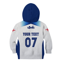 Personalised England Football Kid Hoodie The Lionesses Women World Cup 2023 - Wonder Print Shop