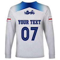 Personalised England Football Long Sleeve Shirt The Lionesses Women World Cup 2023 - Wonder Print Shop