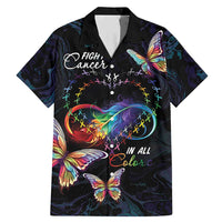 Fight Cancer In All Colors Family Matching Mermaid Dress and Hawaiian Shirt Whimsical Butterflies LT7 - Wonder Print Shop