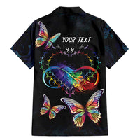 Fight Cancer In All Colors Family Matching Mermaid Dress and Hawaiian Shirt Whimsical Butterflies LT7 - Wonder Print Shop