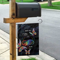 Fight Cancer In All Colors Garden Flag Whimsical Butterflies - Wonder Print Shop