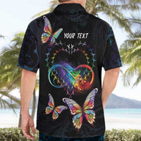 Fight Cancer In All Colors Hawaiian Shirt Whimsical Butterflies - Wonder Print Shop